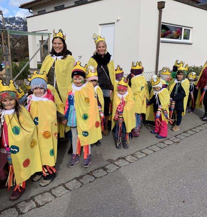 EIn Königreich für die Zukunft,Fasching Feldkirch, Kindergarten