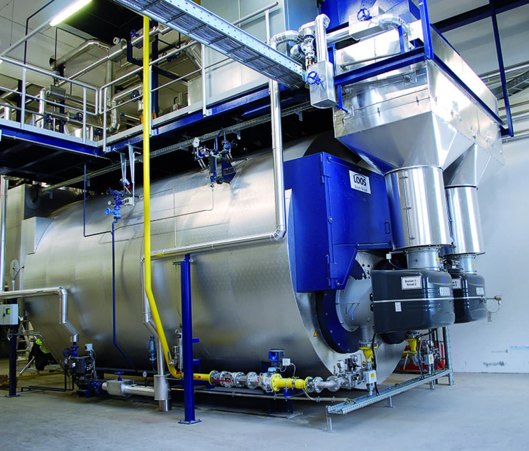 22 Tonnen Dampf pro Stunde