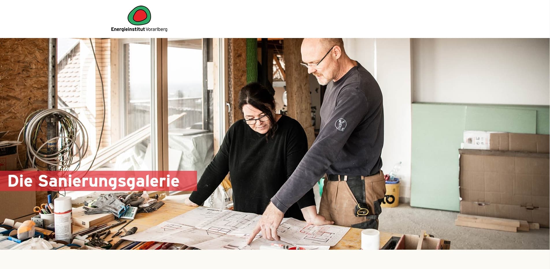 Screenshot www.sanierungsgalerie.at