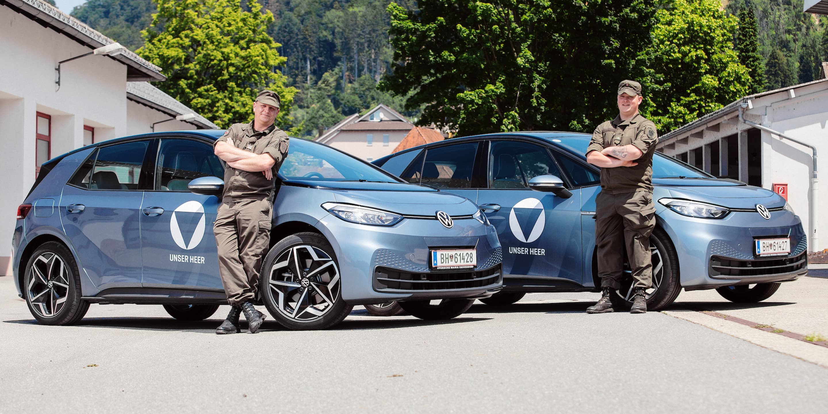 Das Militär setzt auf E-Mobilität