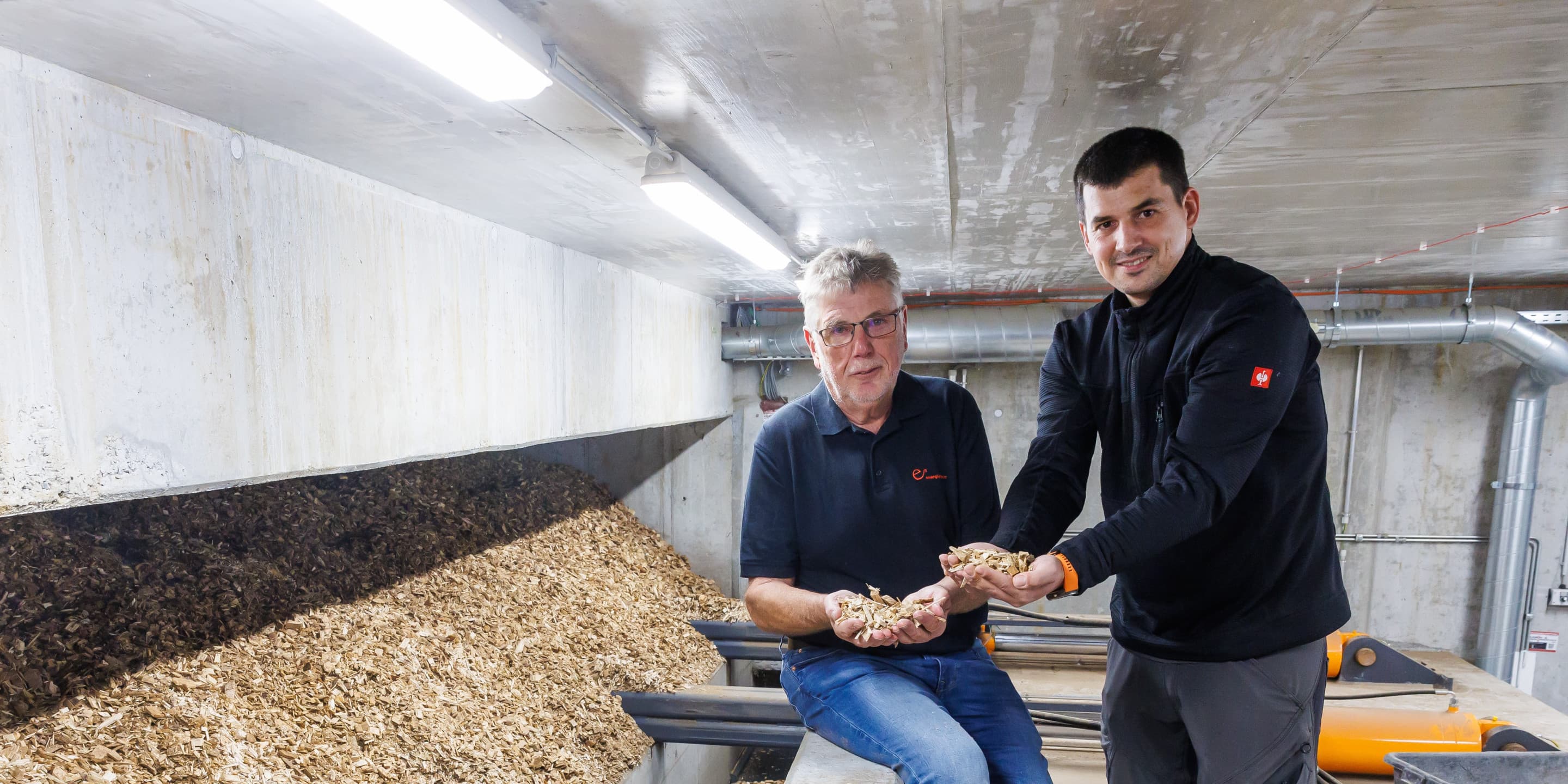 Biomasseheizwerk in Rekordzeit