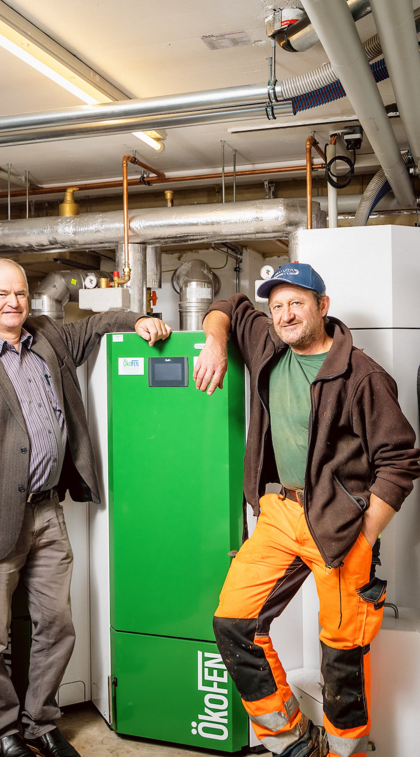 Neue Heizanlage für die Walserhalle Raggal