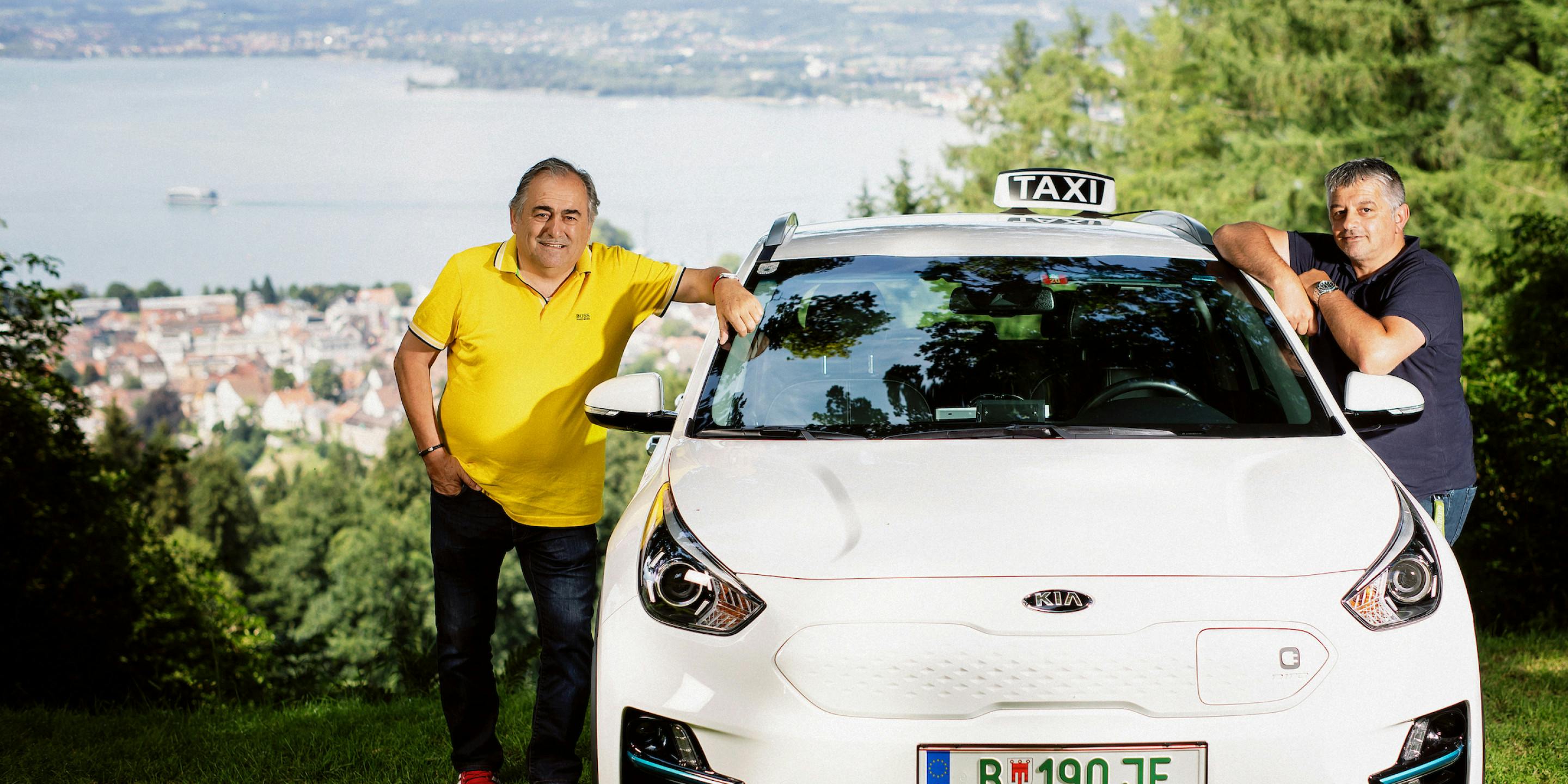 Es ist da: Das erste E-Taxi für Bregenz