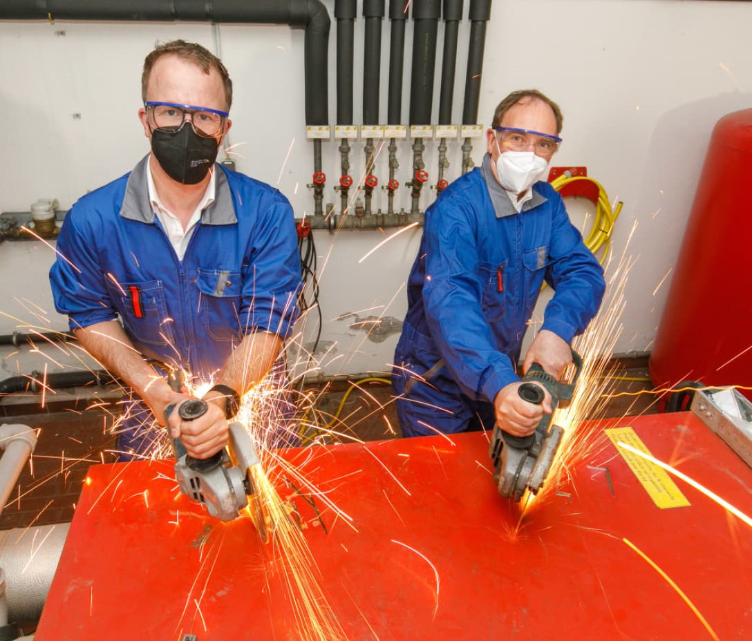 Erdsondenanlage und Photovoltaik