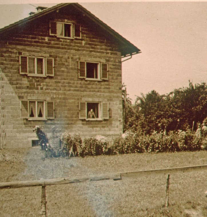 Das Haus 1960 nach dem erstmaligen Einzug